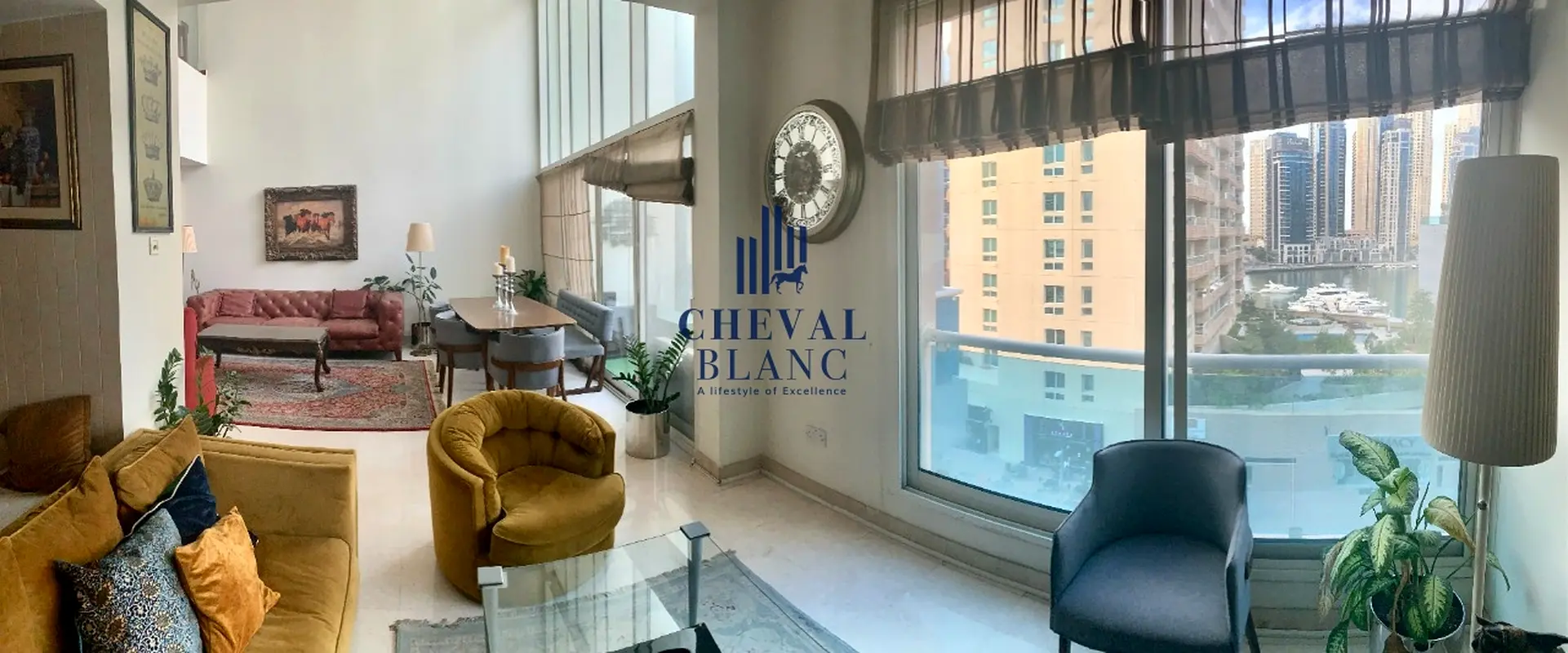 Don\\\t Delay to Grab Beautiful Furnished Duplex 3 Bedrooms with Marina View
