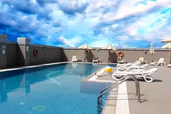 One-bedroom Apts. Monthly 9,500 AED w/ free covered parking