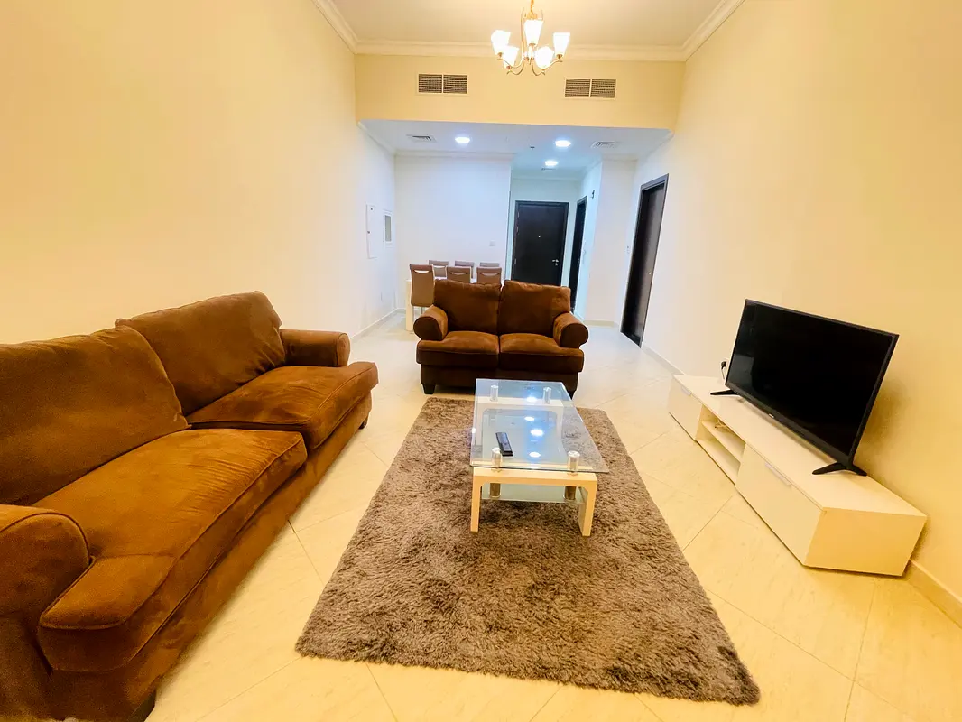 Fully furnished and spacious 1bhk apartment with all facilities in arjan area and rent only 60k with