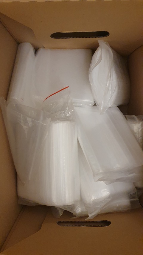 APPROX. 12,000 PCS OF ASSORTED ZIP LOCK BAGS