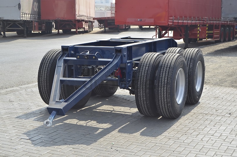 New 2 Axle Dolly trailer-0