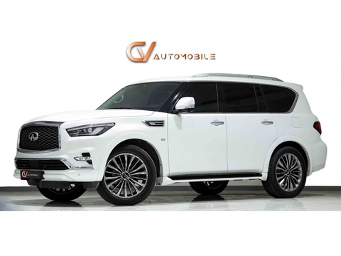 2020 | Infiniti | QX80 Limited | GCC Spec | With Warranty and Service Contract