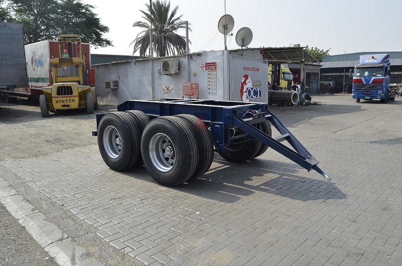 New 2 Axle Dolly trailer-4