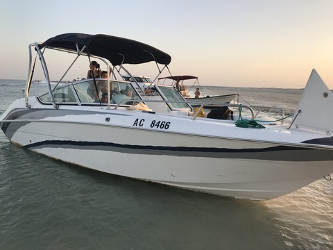 Offer : Sealine Boat Hannibal730(24ft) full options , price without engine سعر القارب بدون محرك
