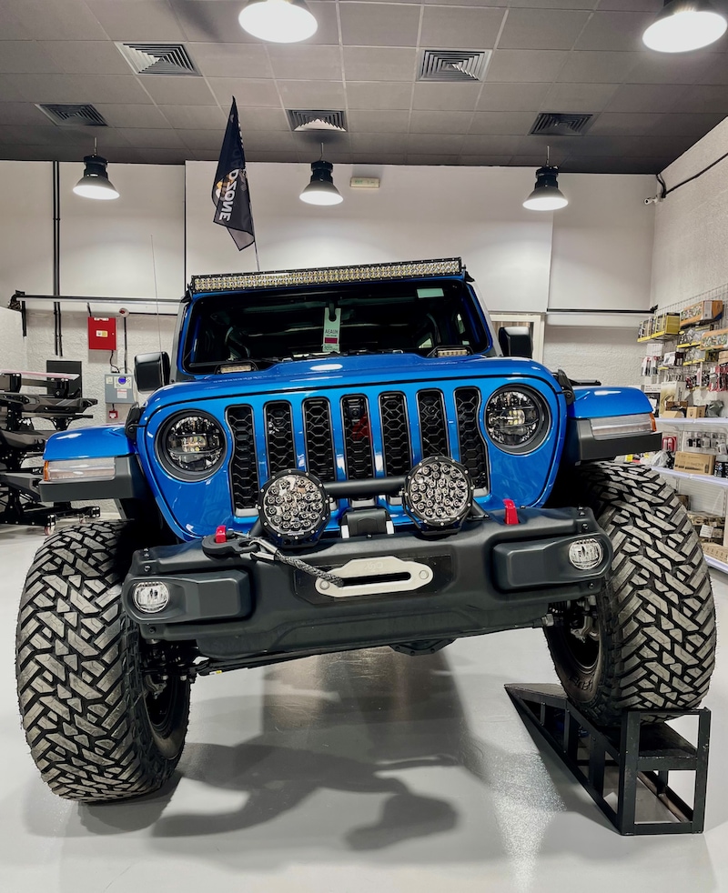 2023 JEEP WRANGLER 4DR RUBICON- BLUE, ORZ Stage 2 | dubizzle