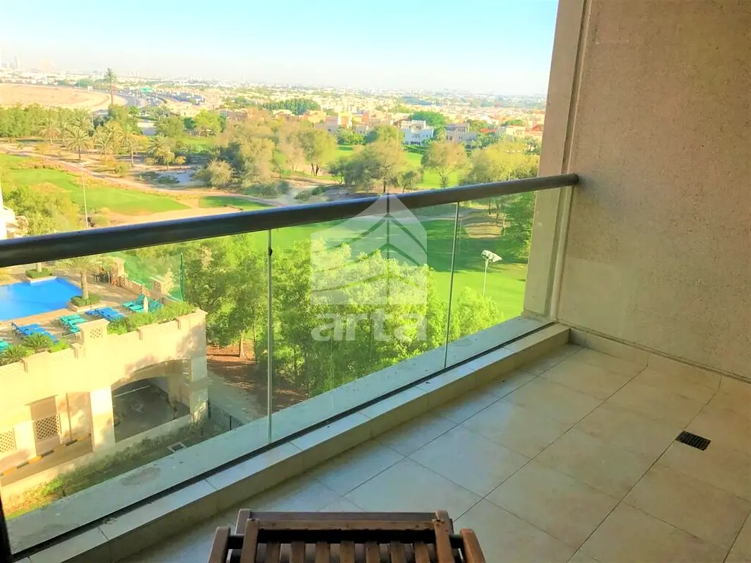 Exclusive and Spacious 1 BR + Balcony + Golf View