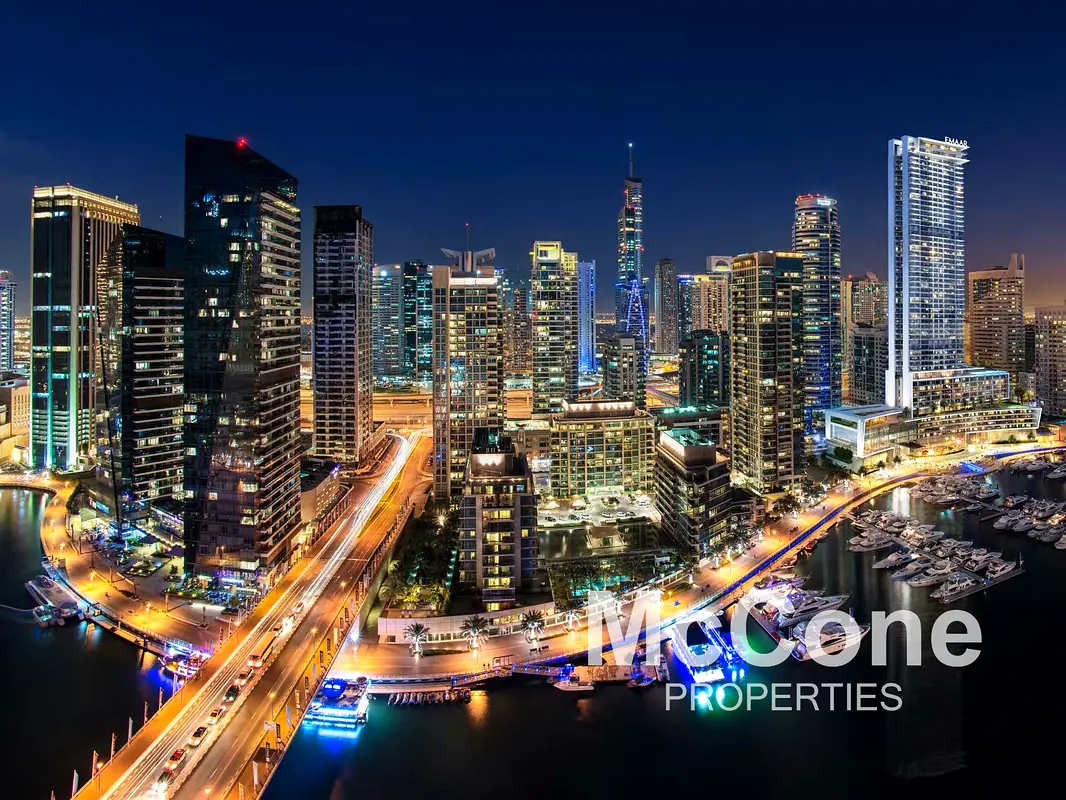 High Floor | Full Marina  JLT View | Vacant