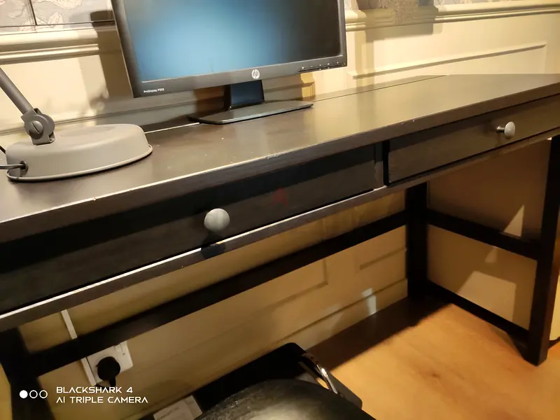 Office desk and classic chair