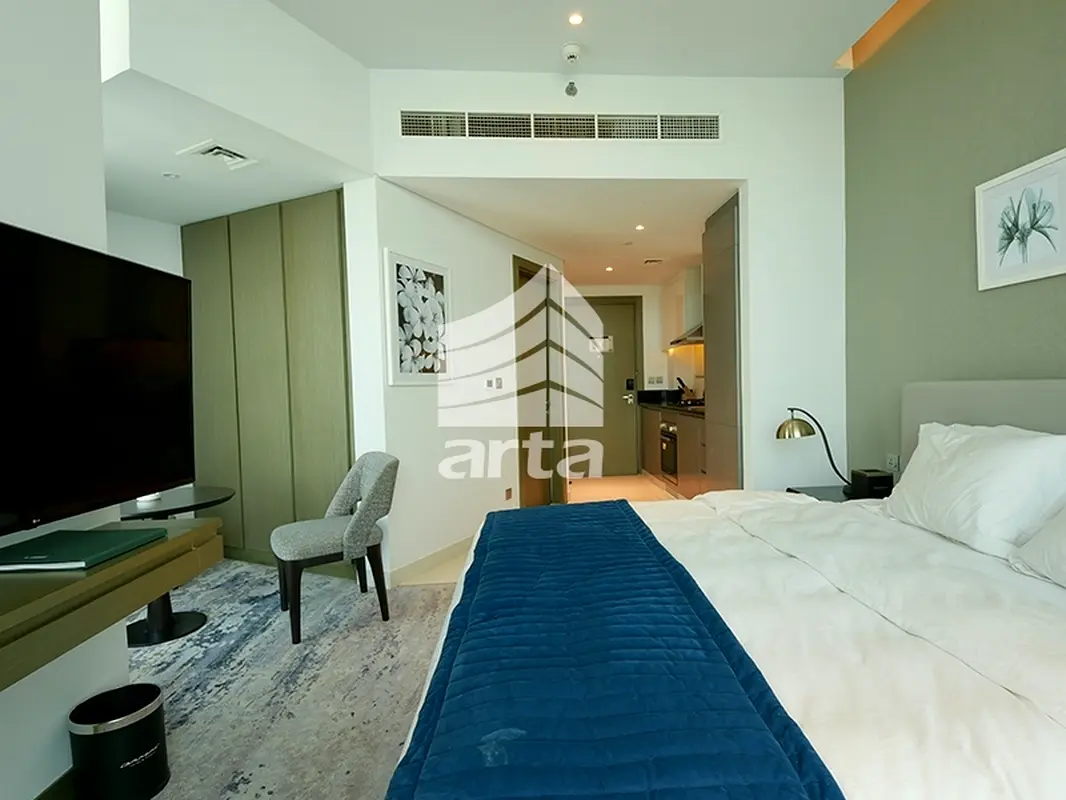 Fully Furnished + Balcony | Near Mall | Pool View