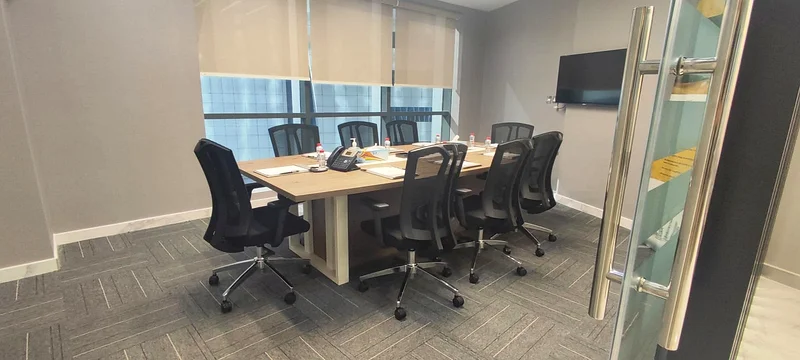 Furnished with partitioned office for rent in Regal Tower, Business Bay