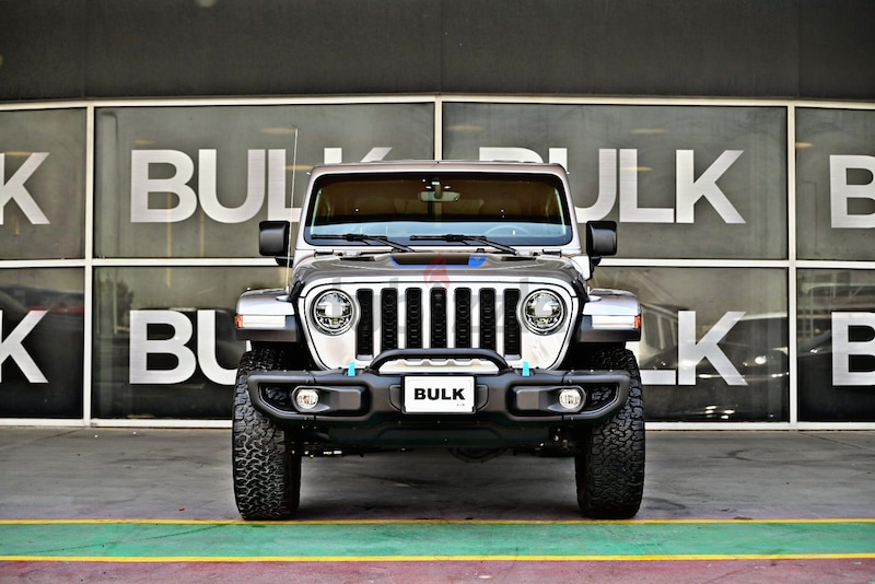 Jeep Wrangler Rubicon 4xe-(Hybrid)-Original Paint-Led Light-Big Screen-AED  3,265 Monthly Payment 0% | dubizzle