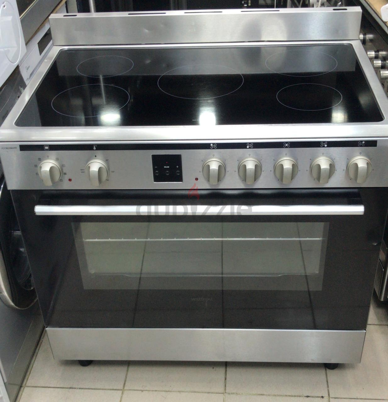 bush bsc90ess electric range cooker