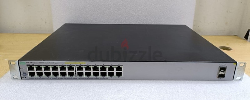 HPE OfficeConnect 1920S 24G 2SFP PoE+ 370W Switch JL385A | dubizzle