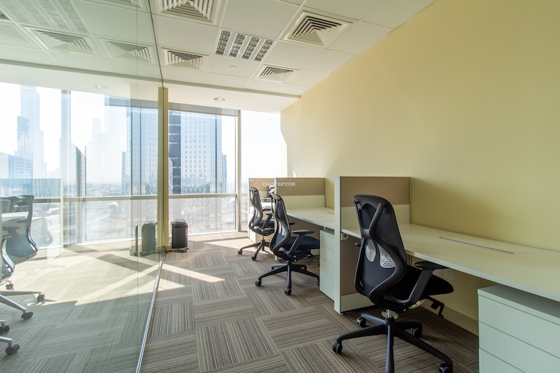 Fitted Office, High Floor, Furnished