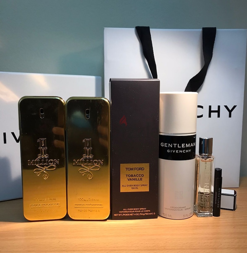 Perfume Body Spray Set (Tom Ford and Gentleman Givenchy) + New Givenchy  Society Tester | dubizzle