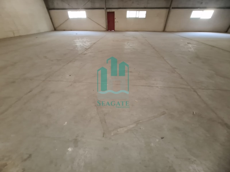 200000 square feet land and 15000  square feet warehouse in Quoz industrial 2
