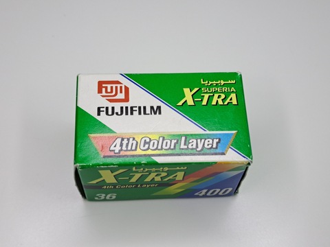 Fujifilm Superia X-Tra 400 Film 135mm (36 Exposures)