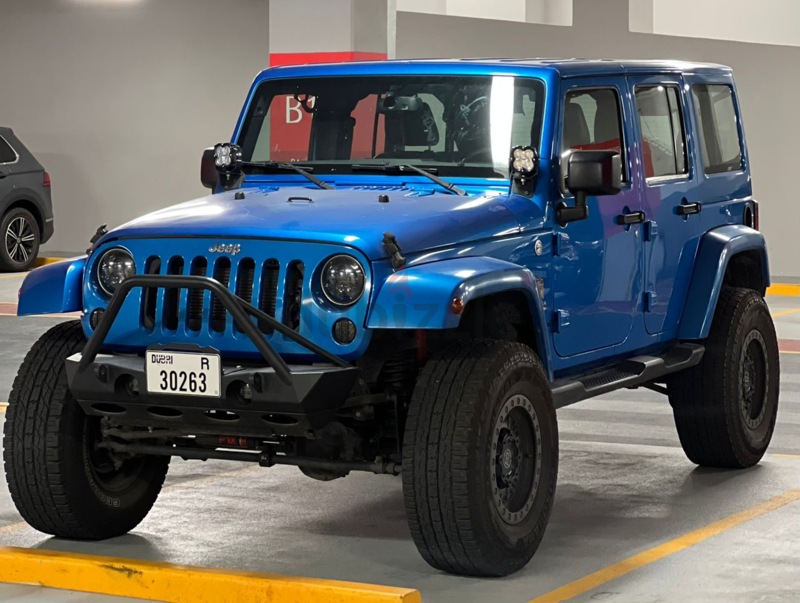 Jeep Wrangler Unlimited Sahara 2015 + lift kit | dubizzle