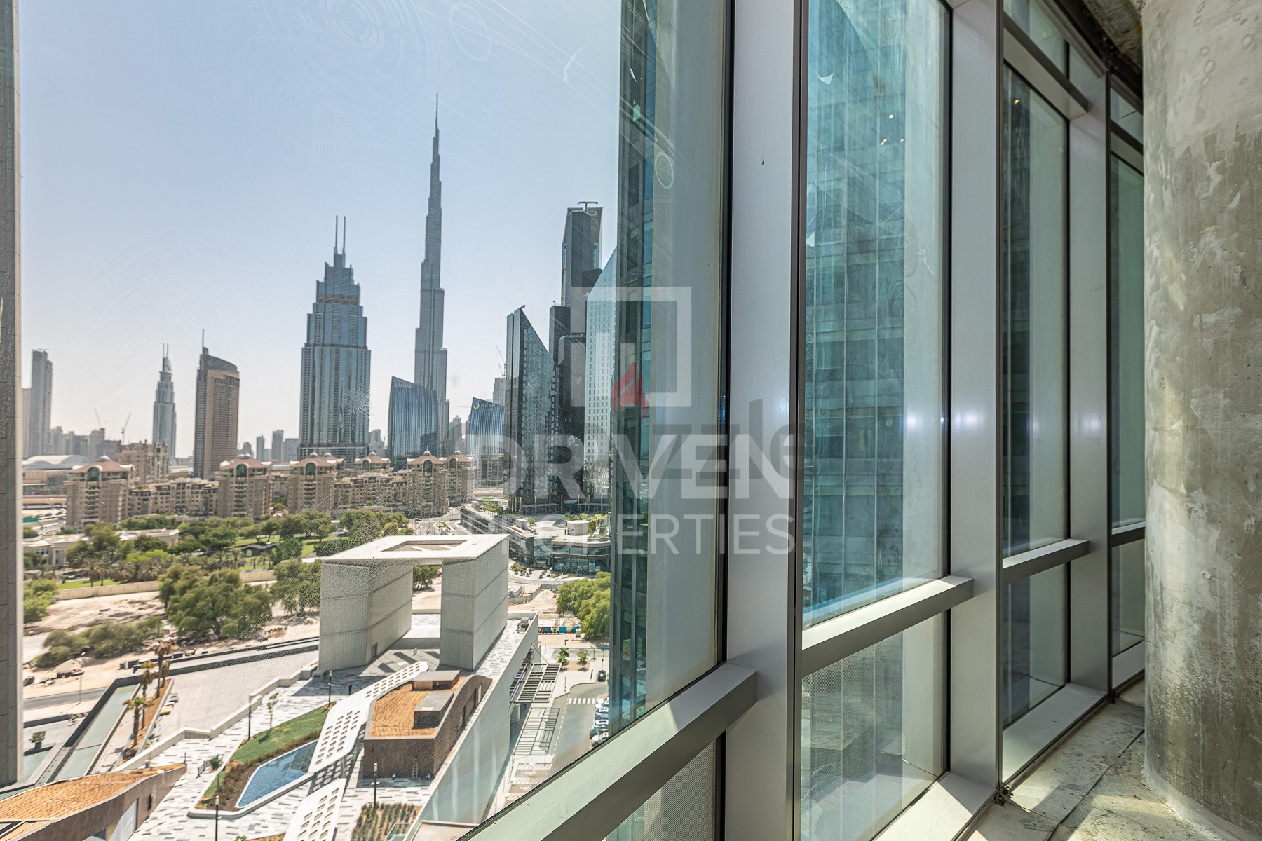 Shell Core | Full View Of Burj Khalifa
