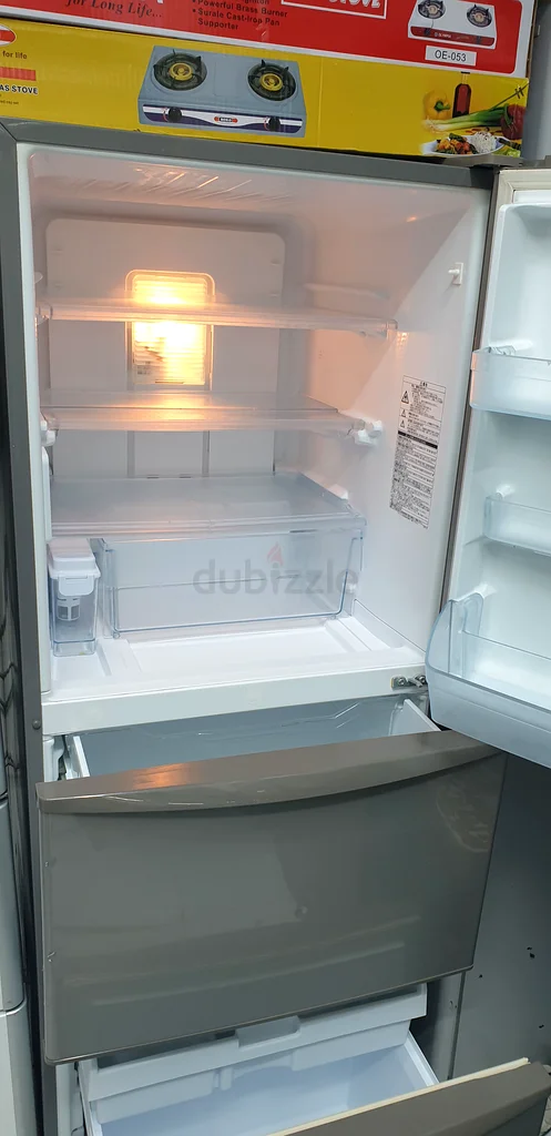 Toshiba GR-38ZT(N) Refrigerator 3 Doors Automatic ICE Maker +FREE DELIVERY 6 MONTHS WARRANTY63265097794946113