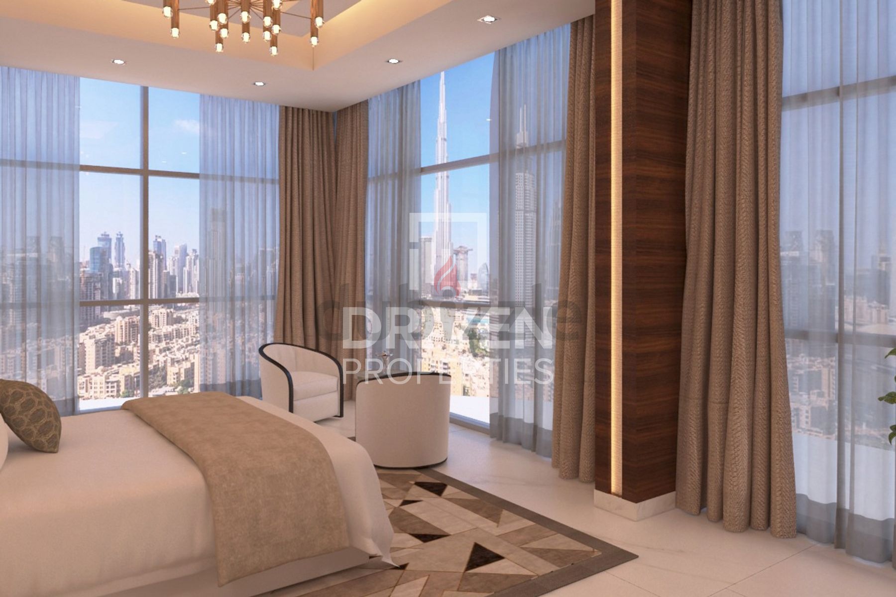 Exquisite Modern Villa With Burj Views