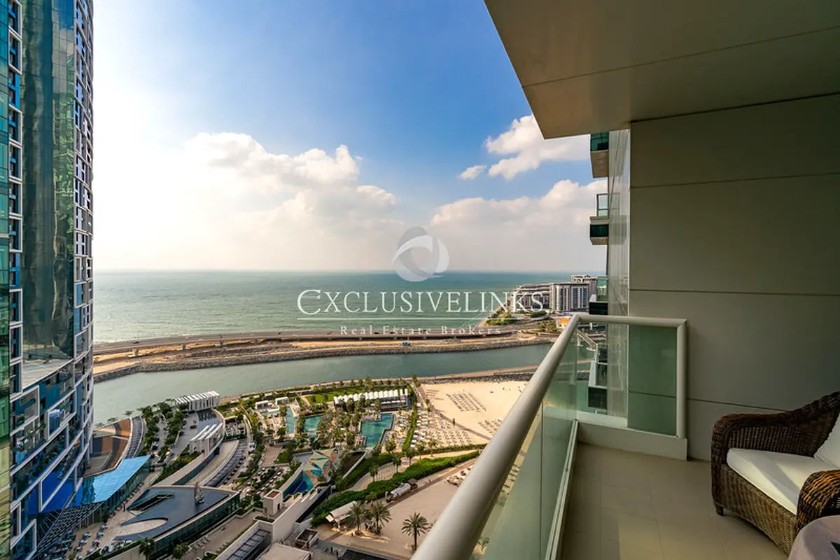 Fully Furnished | 2 Bed + Maid | Sea View