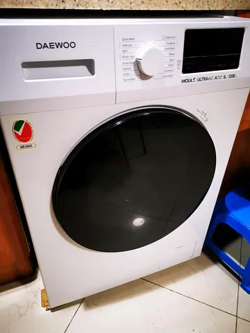Daewoo Front Load Washer 7 Kg DWD-FT1212 + Free Delivery+ Warranty