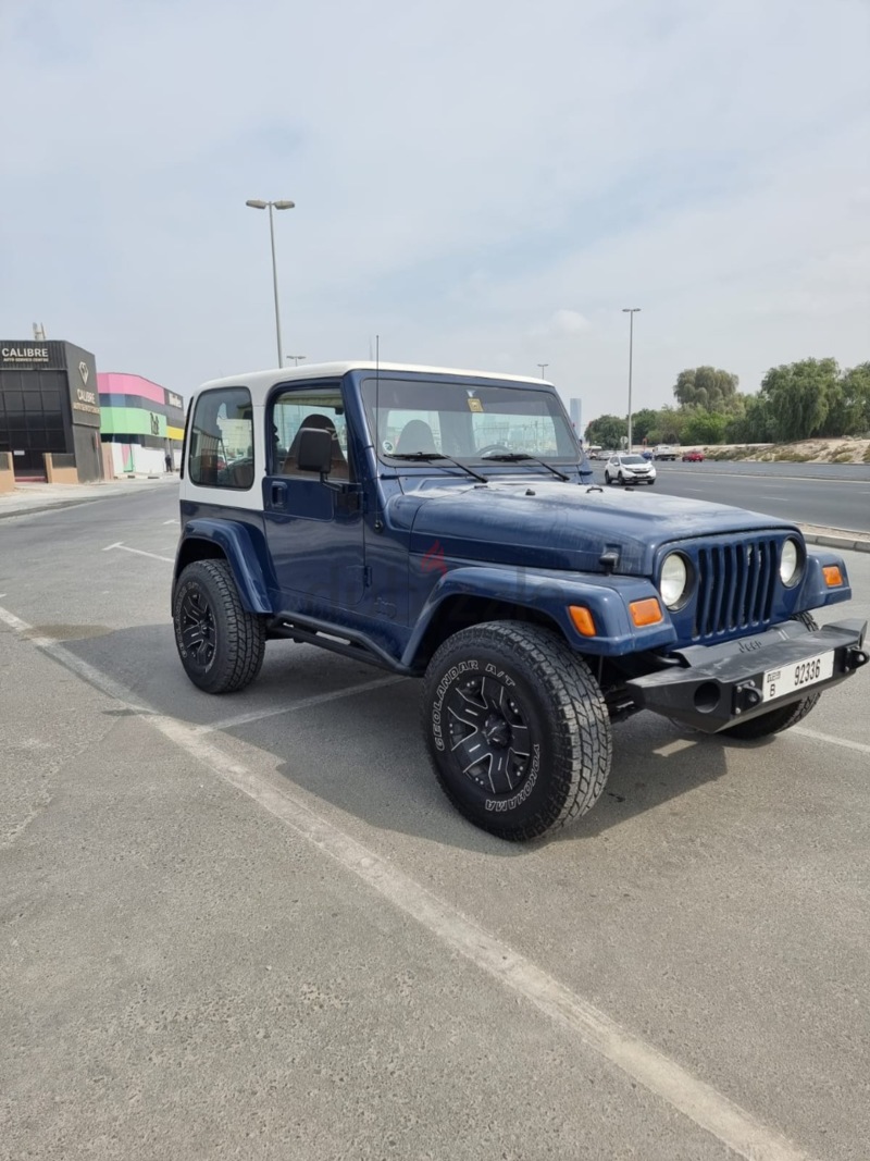 Priced to sell this week - Jeep TJ Wrangler 2001 5 Speed Manual Recently  Restored AED21,000 | dubizzle