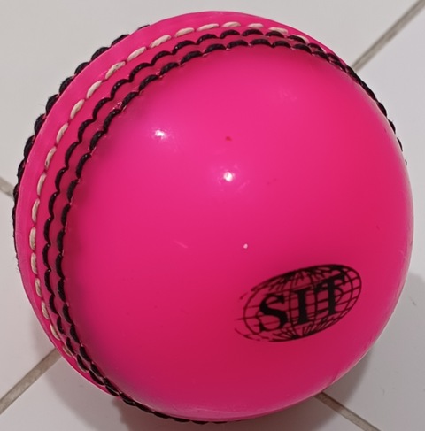 Brand new SIT Plastic Power Play Ball for Cricket - Regular size- Pink