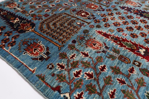 196 x 299 cm | new fine tree of life rug | Afghan handmade carpet