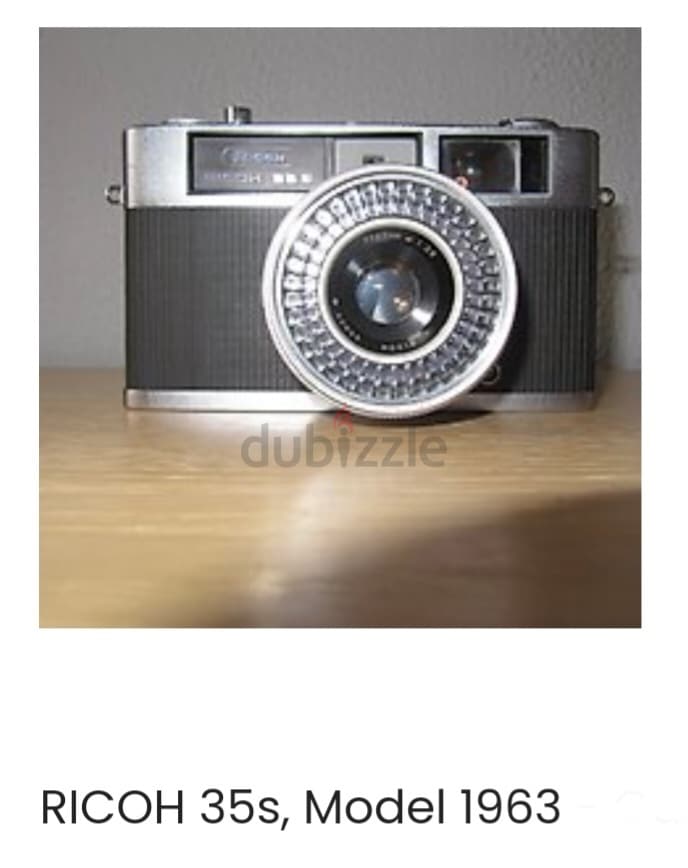 VINTAGE Ricoh 35 S rangefinder Film Camera /40mm F2.8 From J