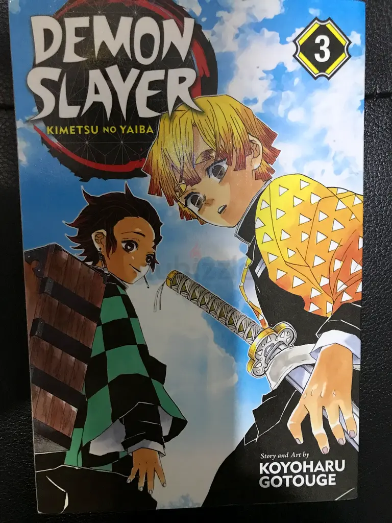Demon Slayer Manga Chapter 1 2 3 Dubizzle