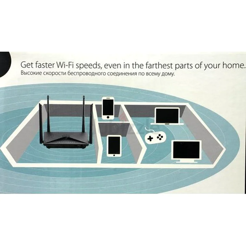 Brand New AC 1300 MU-MIMO DLINK DIR853 Wi-Fi Gigabit Dual Band Router – Sealed Box - DLINK Router New63255523830915112