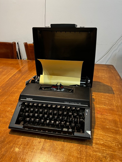 Vintage typewriter for collectors
