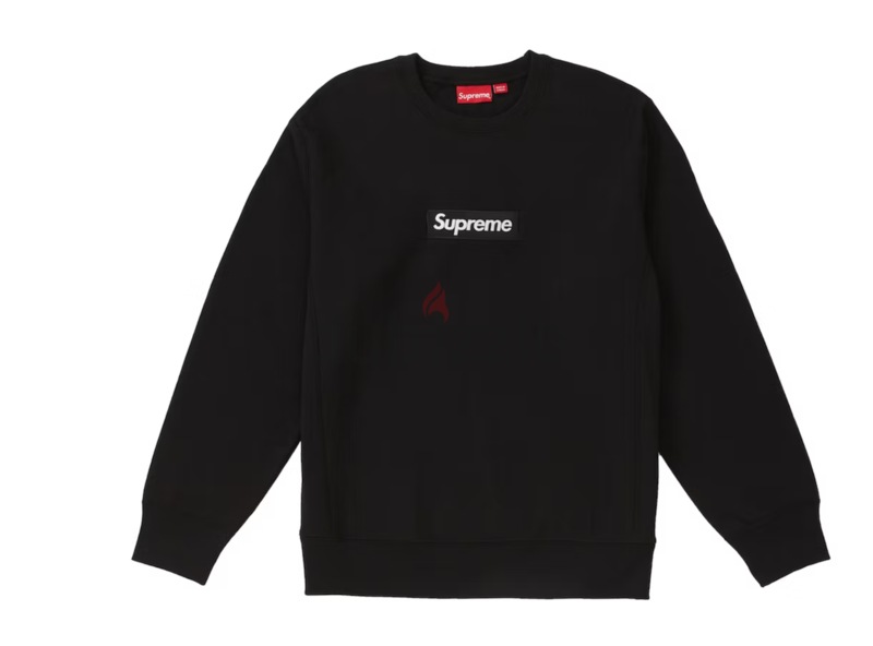 Supreme Box Logo Crewneck (FW18) Black, size M | dubizzle