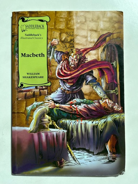 W.Shakespeare- Macbeth , Twelfth Night Graphic novels!