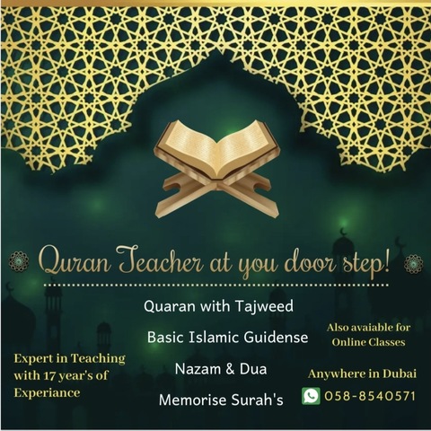 Quran teacher available