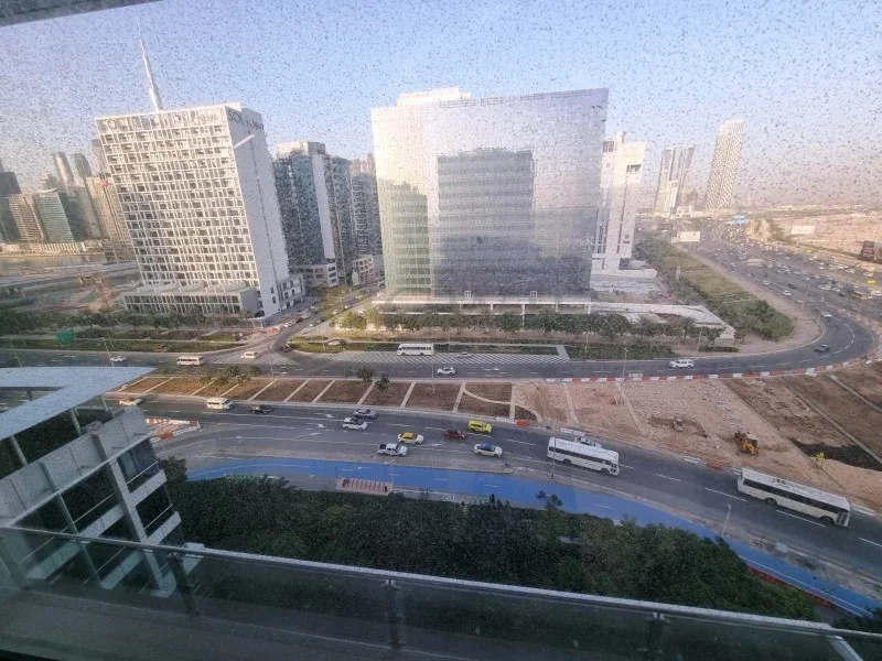 Fully Fitted|Open Al khail road view|One parking