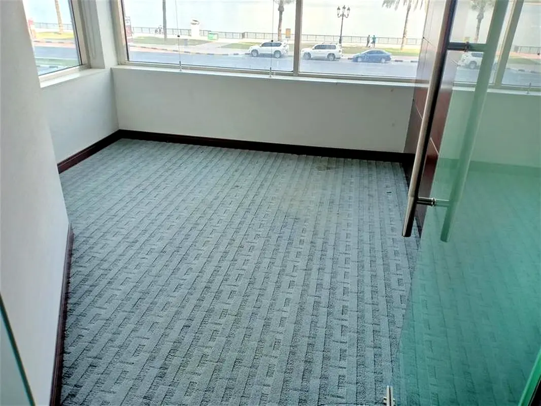 Water View | Ready to Move | Fully Fitted Office for Rent | Main Corniche Majaz