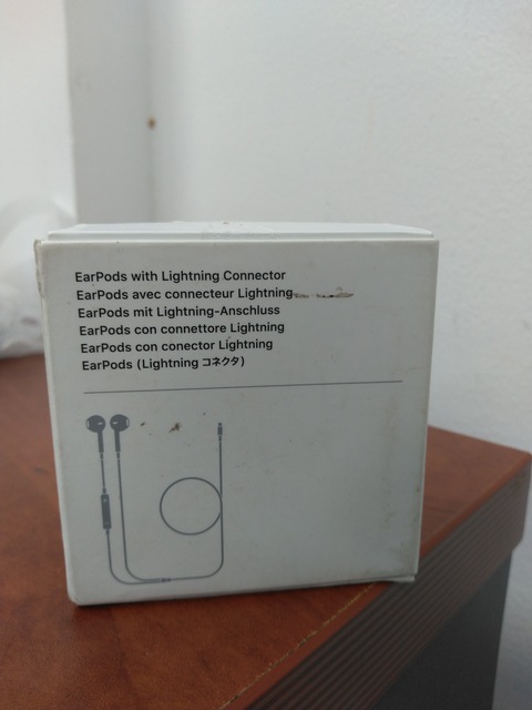 Apple EarPhone EarPods With Lightning Connector (MMTN2AM/A)