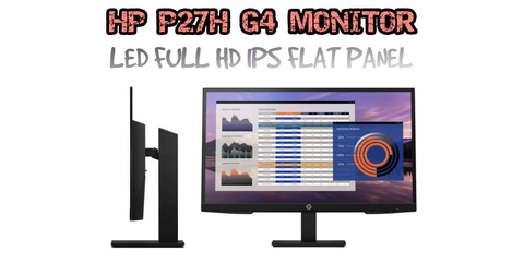 HP P27H G4 (27INCH) IPS FULL HD 75HZ BUSINESS MONITOR FLAT BORDERLESS