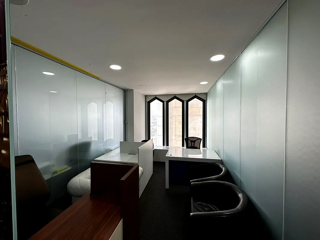 300 sft Fully Furnished Office with Free Dewa, Chiller  Internet