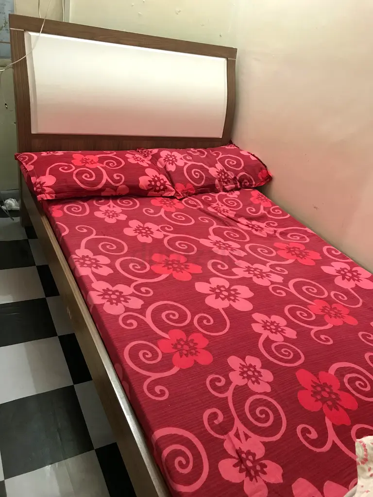 Queen size bed with matress