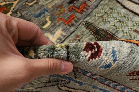 101 x 154 cm | new tribal area rug | Afghan handmade carpet