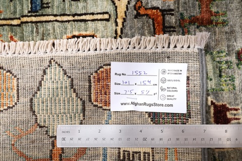 101 x 154 cm | new tribal area rug | Afghan handmade carpet