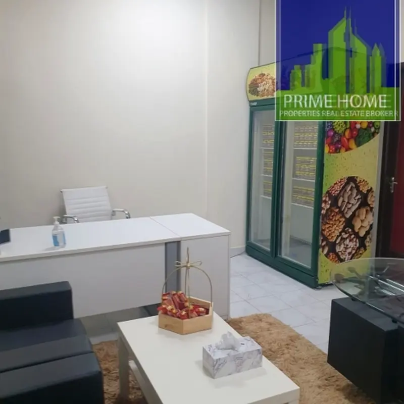 AH- FULLY FITTED PARKING SIDE SHOP AVAILABLE FOR RENT IN MOROCCO CLUSTER JUST AT AED:45K