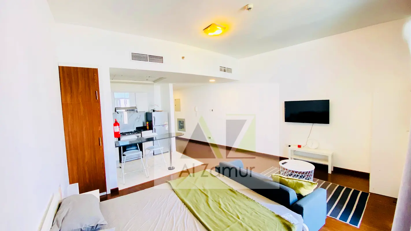 FURNISHED STUDIO INCLUDING ALL BILLS 4000 AED MONTHLY