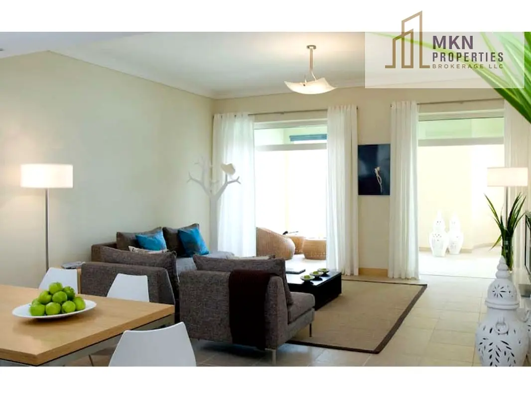 2BR with Beach Access| Partial Sea View| Chiller Free