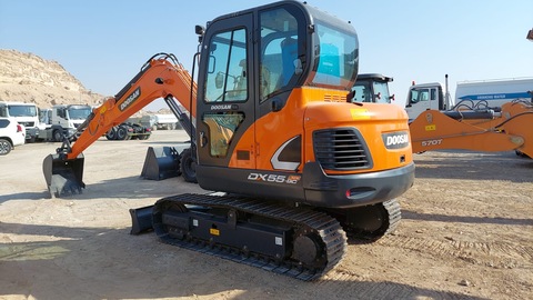 Brand New 2021 Doosan DX55 midi excavator