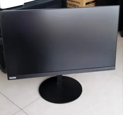 24inc Border Less IPS Display Full HD LED Monitor With HDMI+Hidrolic Stand Model No Lenovo T24i-10